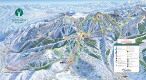 Mapa Pista Deer Valley esqui skipoint