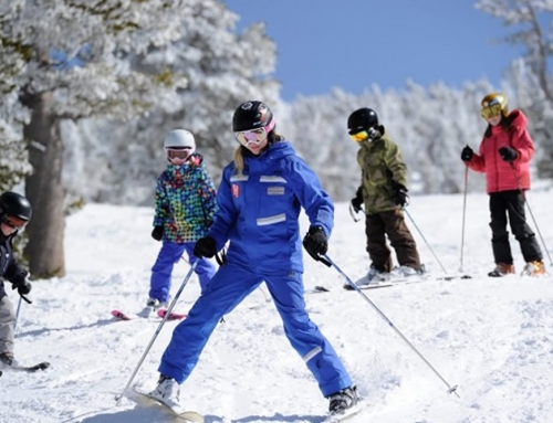 Primeiros passos para aprender a esquiar na neve