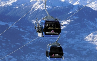 Esqui ski crans montana suica