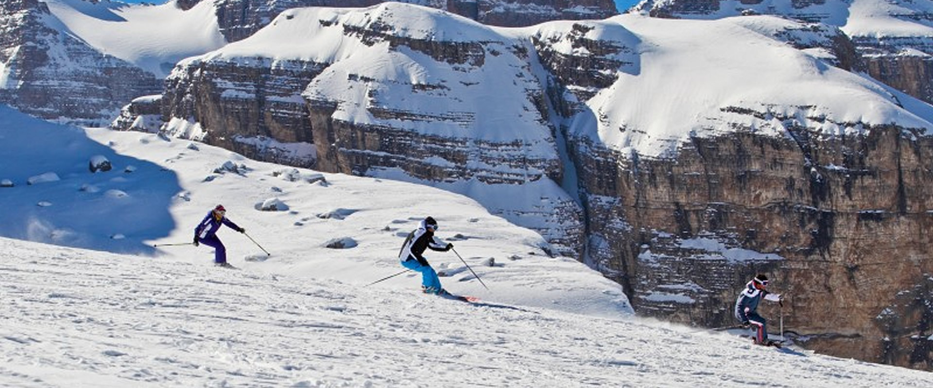 Ski em Madonna di Campiglio Top Resort na Itália